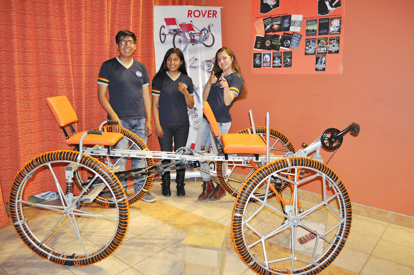 Equipo boliviano participó en el NASA Rover Challenge 2018